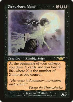 Graveborn Muse #73 · Magic: The Gathering