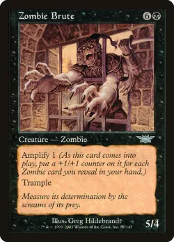 Zombie Brute #87 · Magic: The Gathering