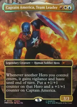 Captain America, Team Leader #6 · Magic: The Gathering