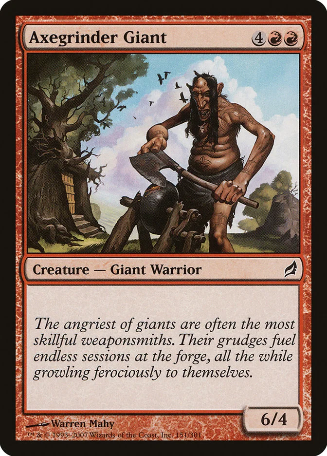Axegrinder Giant 「LRW/151」「EN」