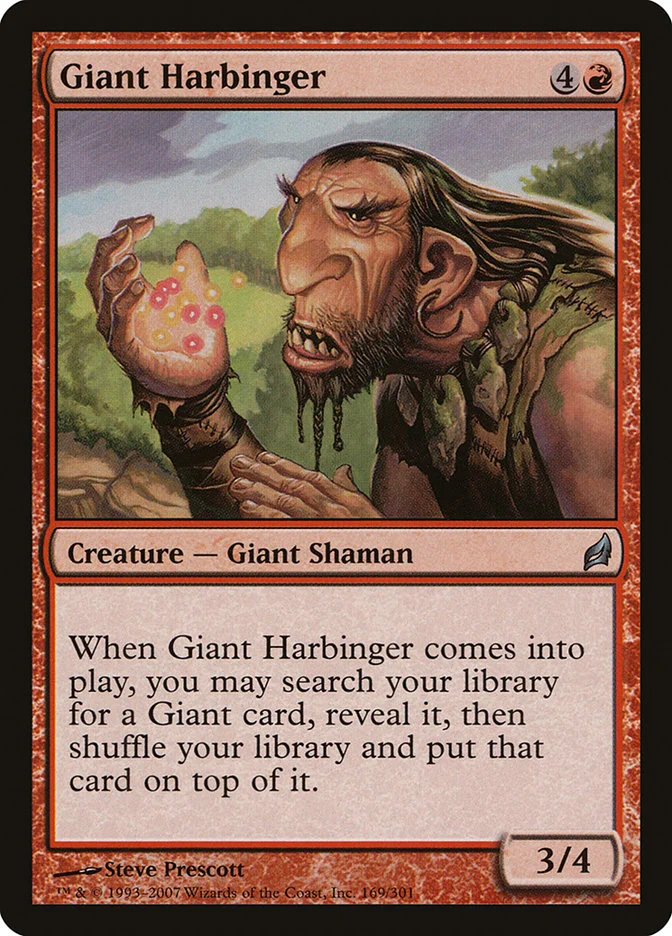 Giant Harbinger 「LRW/169」「EN」