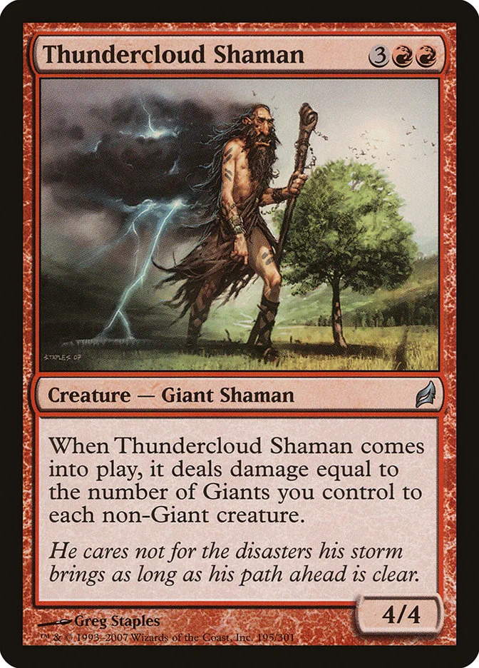 Thundercloud Shaman 「LRW/195」「EN」