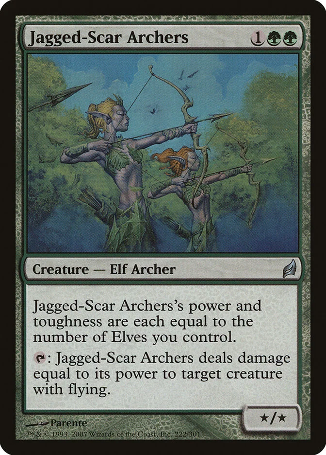 Jagged-Scar Archers 「LRW/222」「EN」