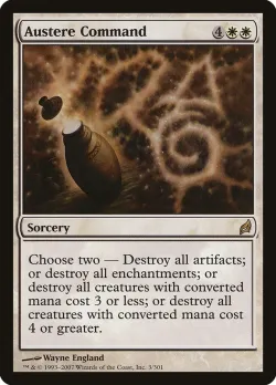 Austere Command #3 · Magic: The Gathering