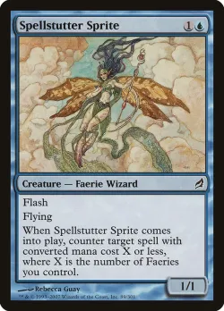 Spellstutter Sprite #89 · Magic: The Gathering