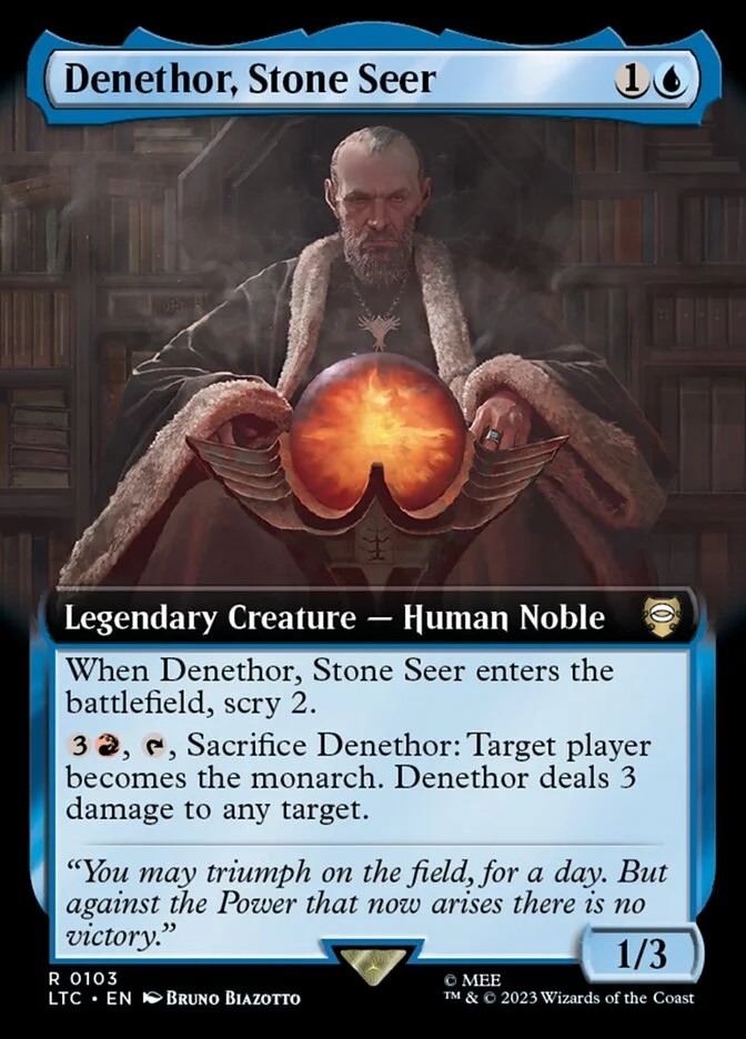 Denethor, Stone Seer 「LTC/103」「EN」