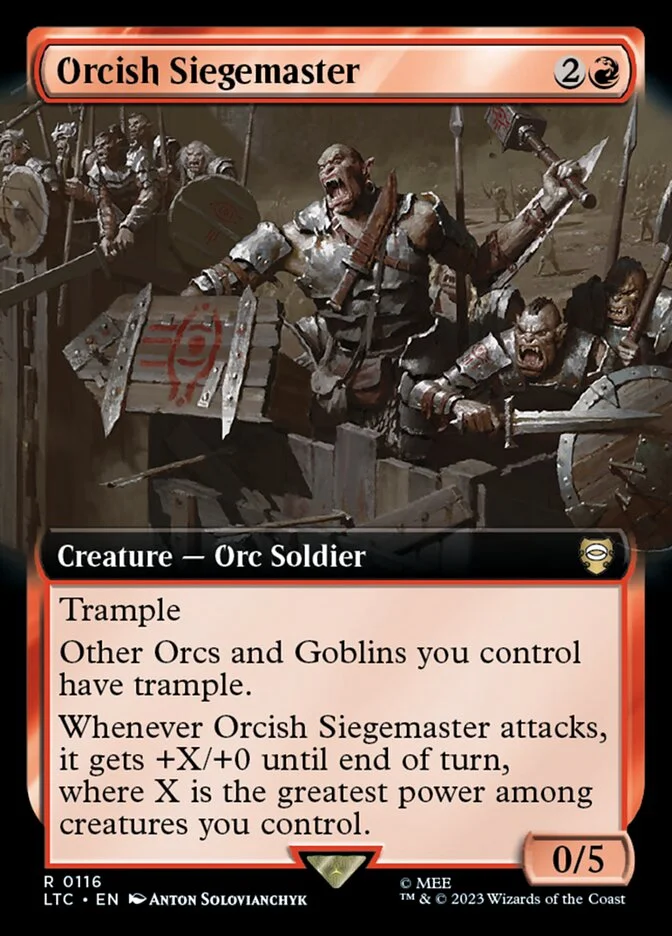 Orcish Siegemaster 「LTC/116」「EN」