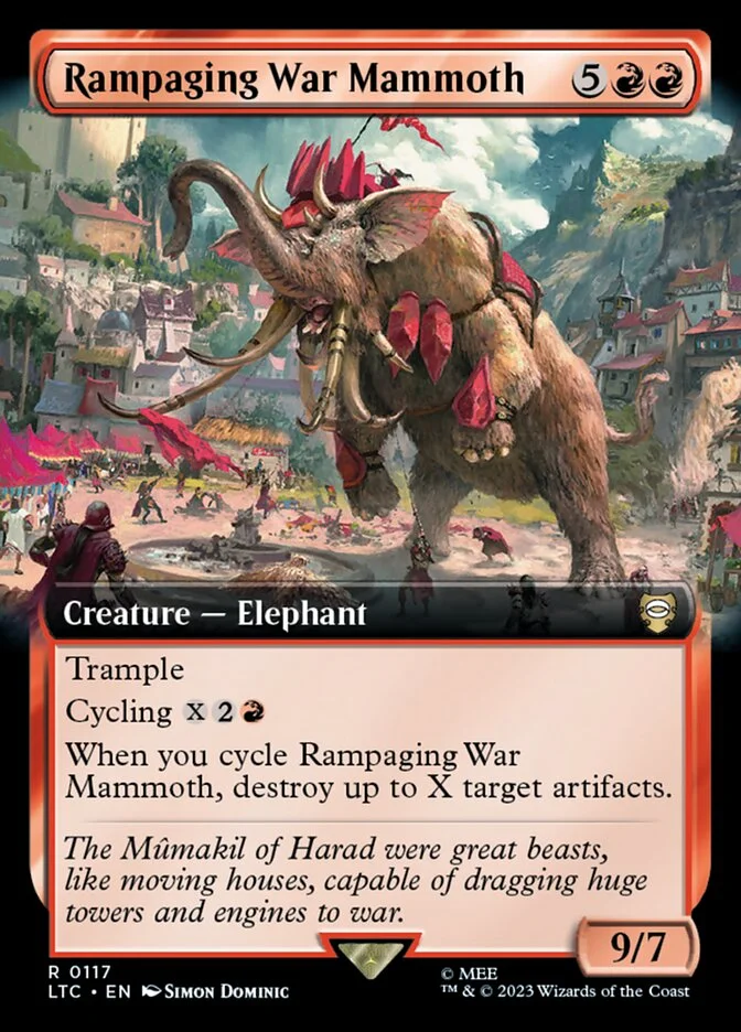 Rampaging War Mammoth 「LTC/117」「EN」