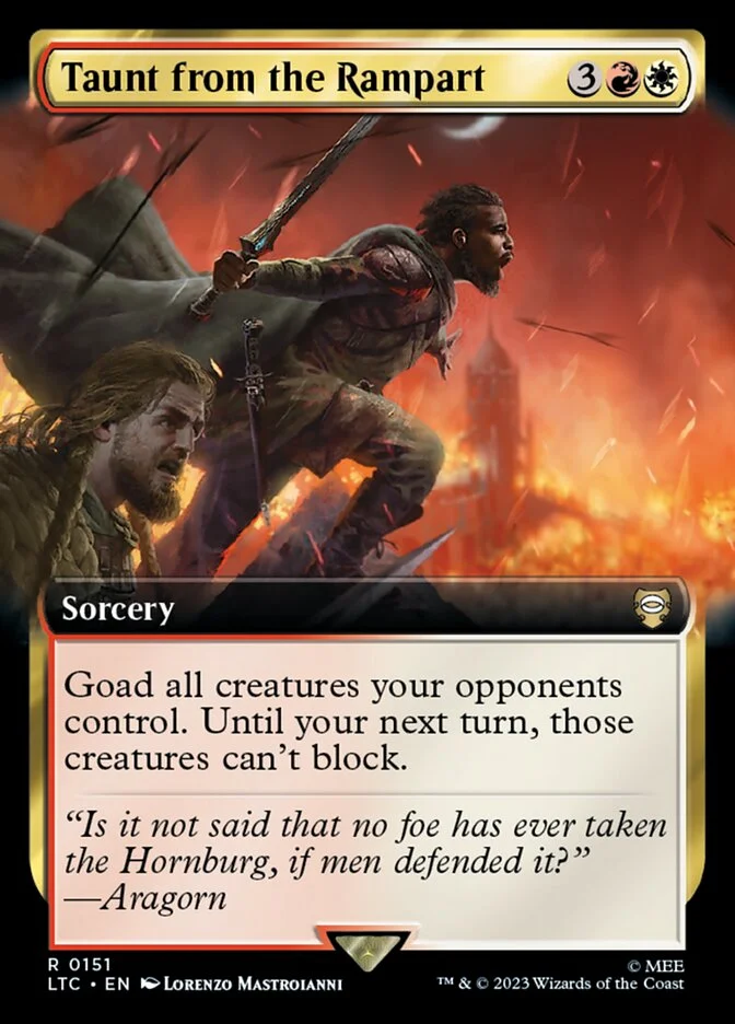 Taunt from the Rampart 「LTC/151」「EN」