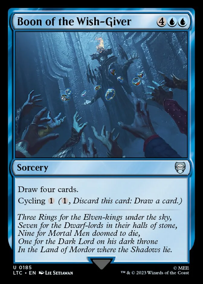Boon of the Wish-Giver 「LTC/185」「EN」