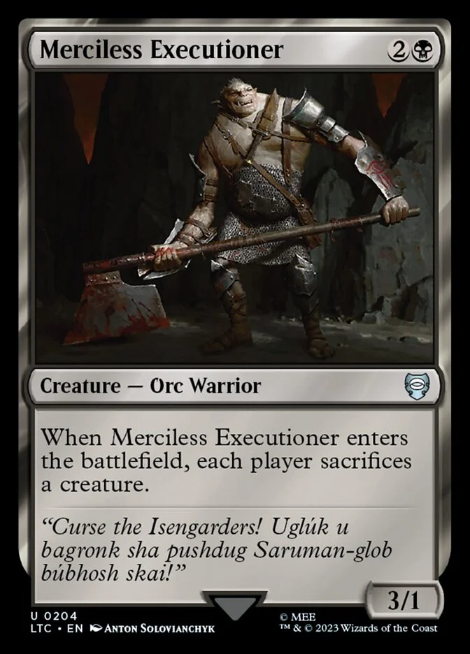 Merciless Executioner 「LTC/204」「EN」