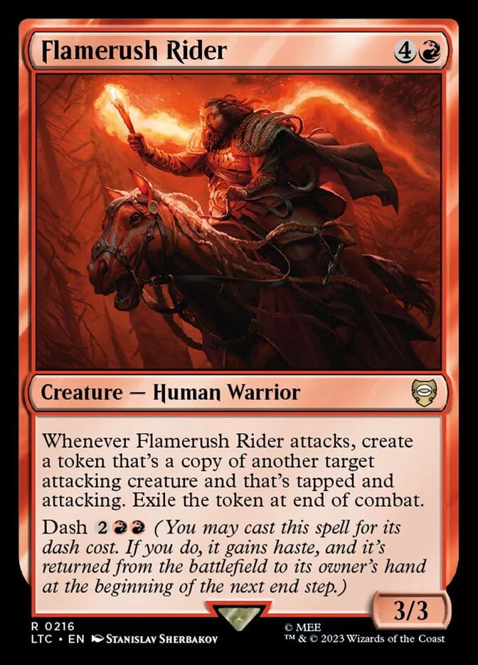 Flamerush Rider 「LTC/216」「EN」