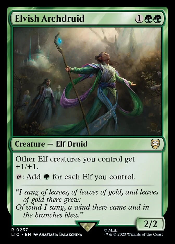 Elvish Archdruid 「LTC/237」「EN」