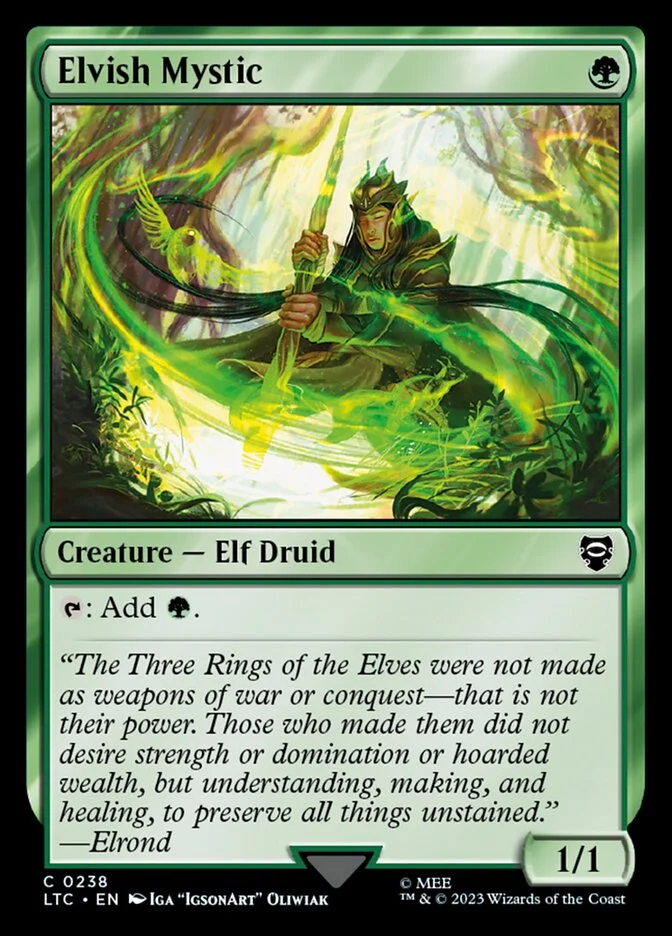 Elvish Mystic 「LTC/238」「EN」