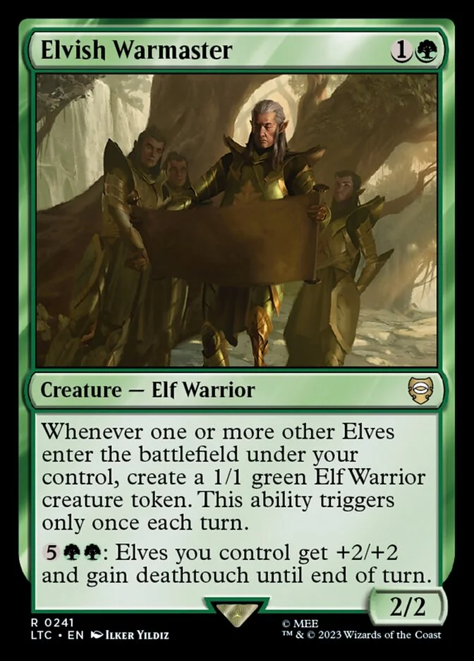 Elvish Warmaster 「LTC/241」「EN」