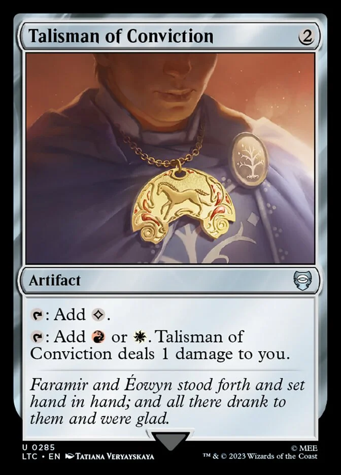 Talisman of Conviction 「LTC/285」「EN」
