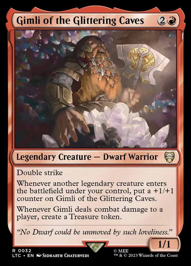 Gimli of the Glittering Caves 「LTC/32」「EN」