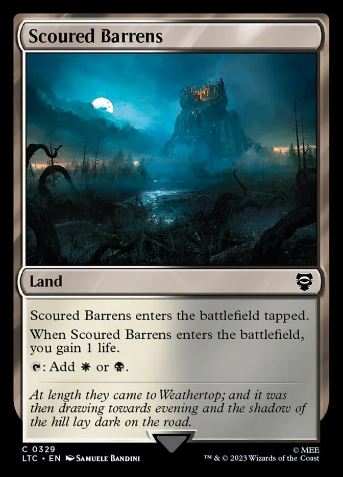Scoured Barrens 「LTC/329」「EN」
