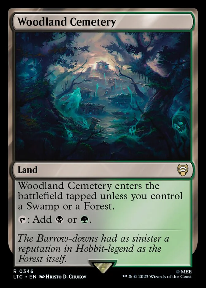 Woodland Cemetery 「LTC/346」「EN」