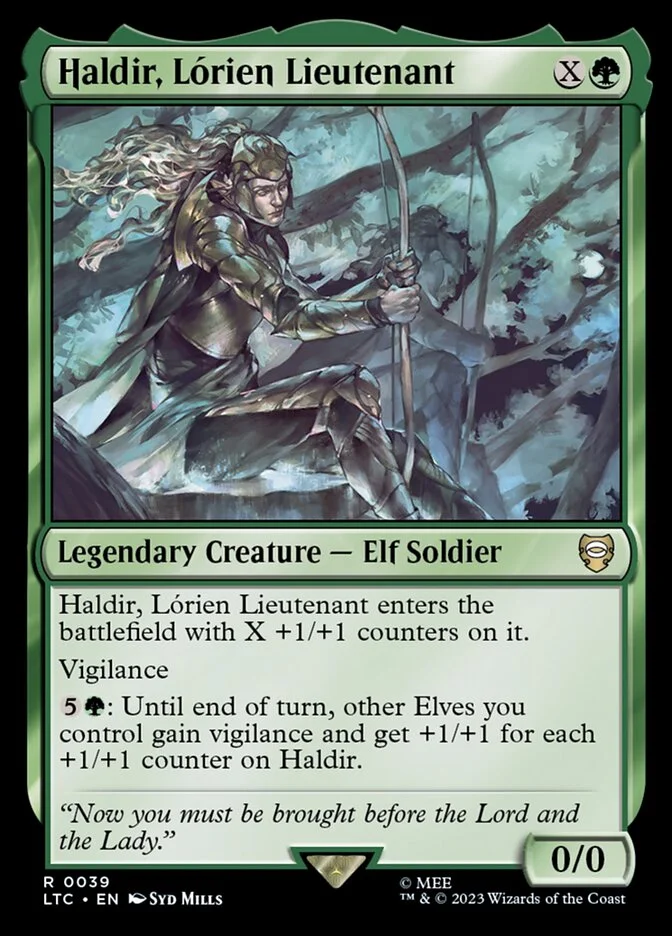 Haldir, Lórien Lieutenant 「LTC/39」「EN」