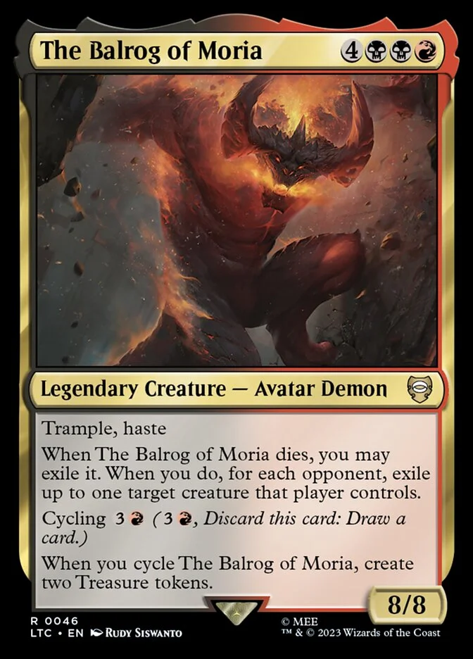 The Balrog of Moria 「LTC/46」「EN」