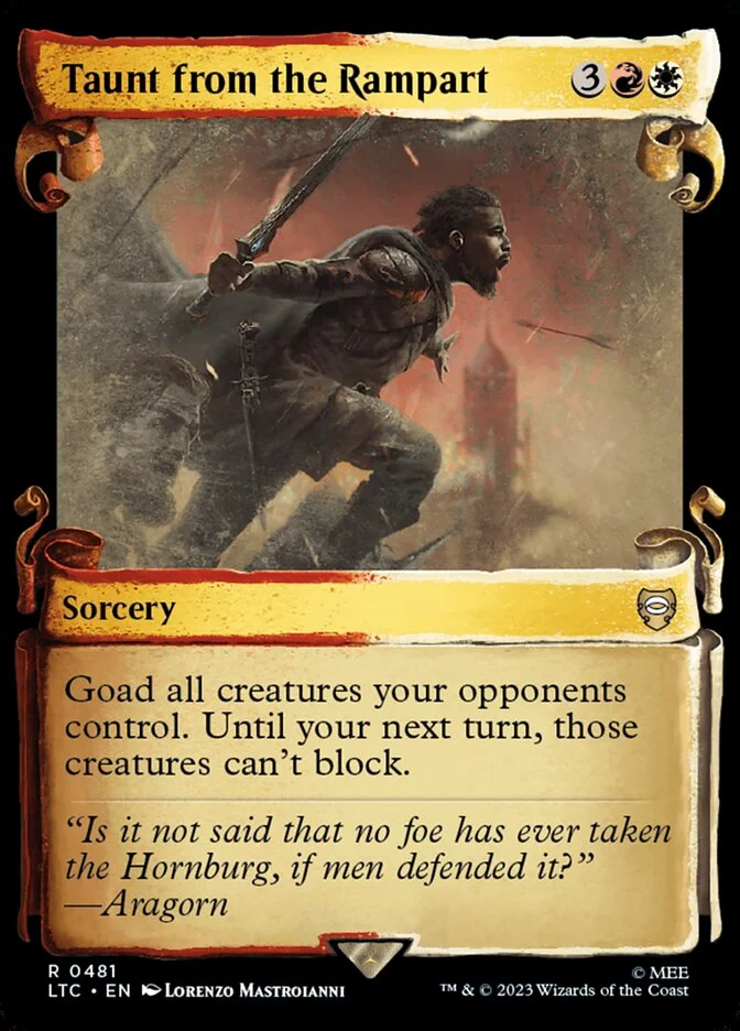 Taunt from the Rampart 「LTC/481」「EN」