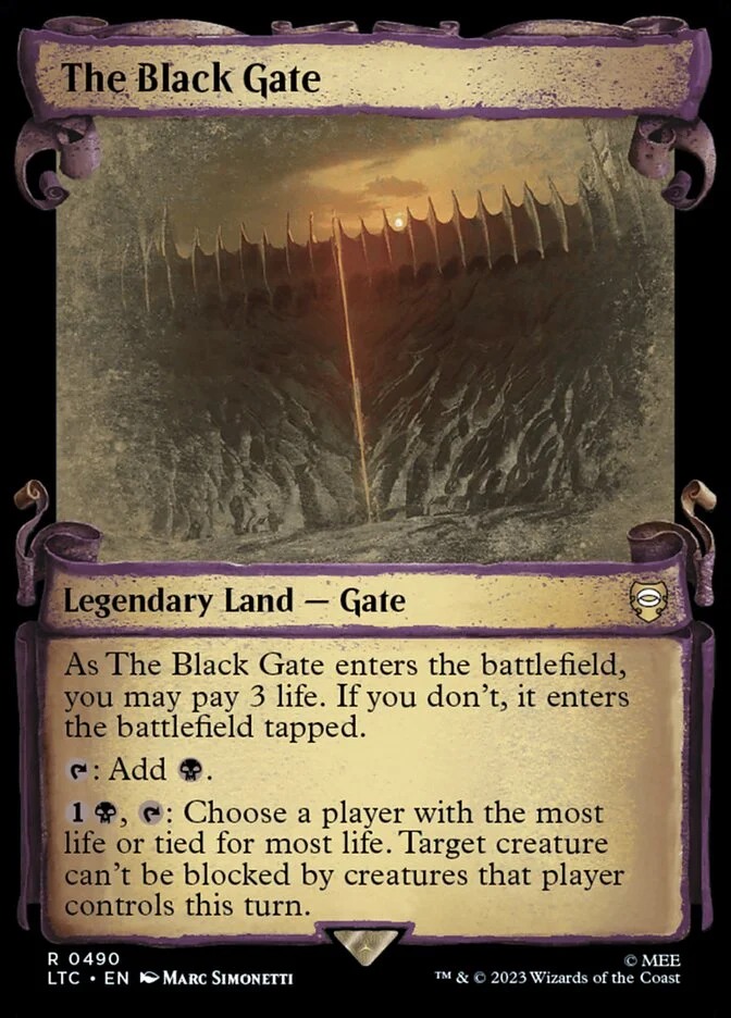 The Black Gate 「LTC/490」「EN」