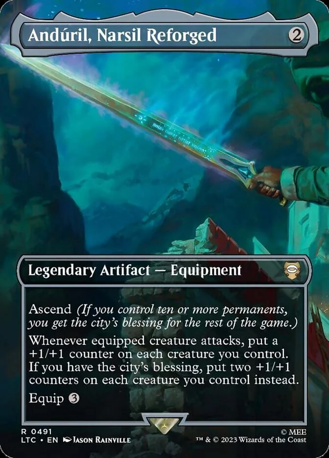 Andúril, Narsil Reforged 「LTC/491」「EN」