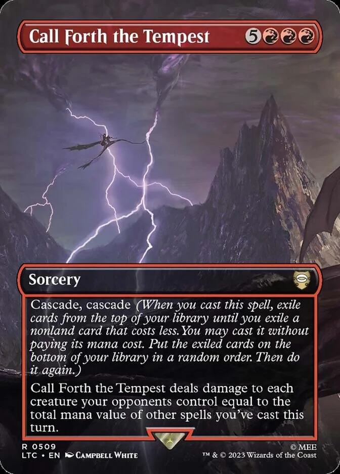 Call Forth the Tempest 「LTC/509」「EN」