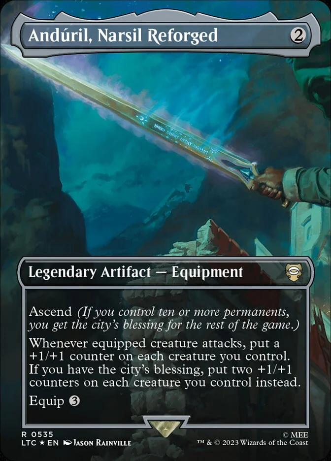 Andúril, Narsil Reforged 「LTC/535」「EN」