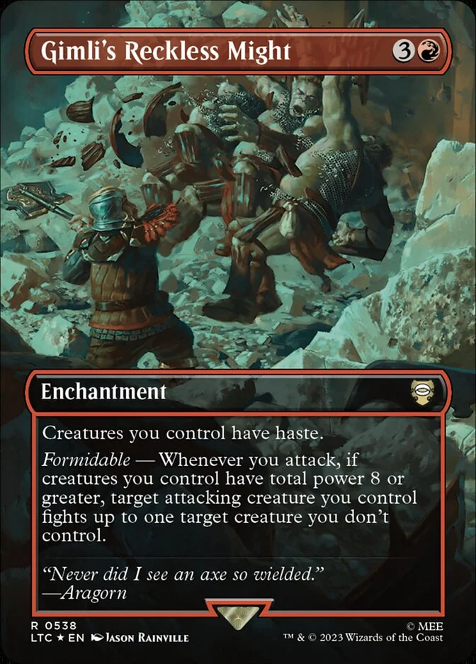 Gimli's Reckless Might 「LTC/538」「EN」