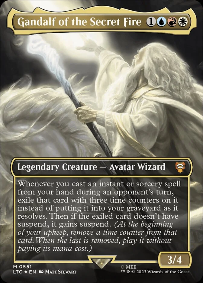Gandalf of the Secret Fire 「LTC/551」「EN」
