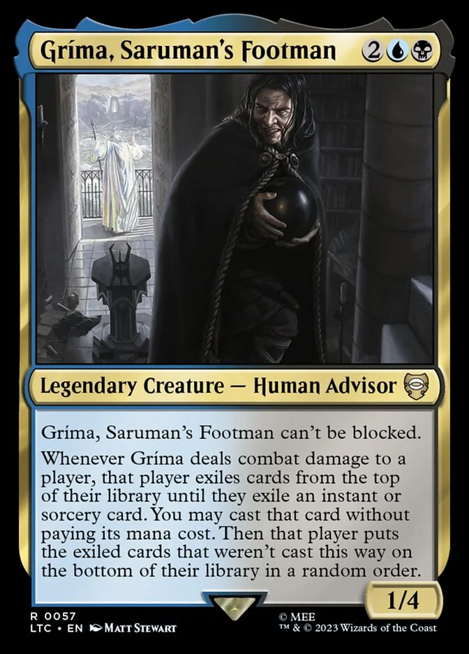 Gríma, Saruman's Footman 「LTC/57」「EN」