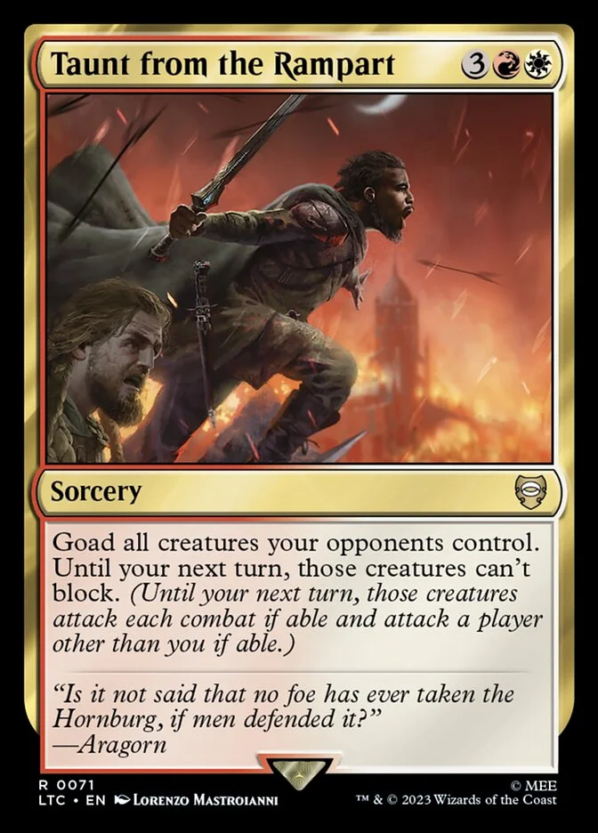 Taunt from the Rampart 「LTC/71」「EN」