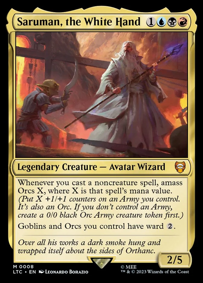 Saruman, the White Hand 「LTC/8」「EN」