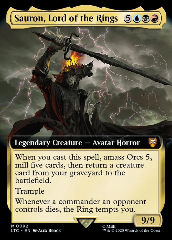 Sauron, Lord of the Rings 「LTC/92」「EN」