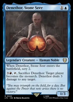 Denethor, Stone Seer #20 · Magic: The Gathering