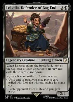 Lobelia, Defender of Bag End #27 · Magic: The Gathering