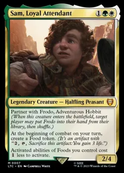 Sam, Loyal Attendant #7 · Magic: The Gathering