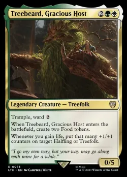 Treebeard, Gracious Host #73 · Magic: The Gathering