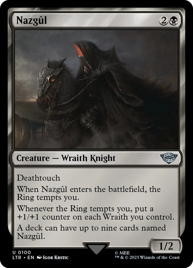 Nazgûl 「LTR/100」「EN」
