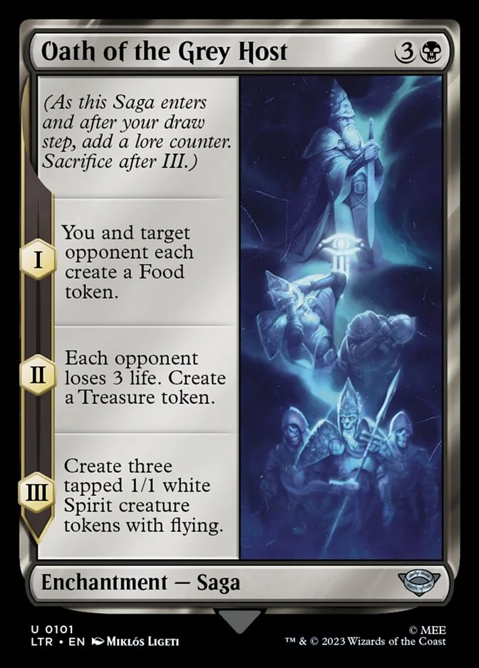 Oath of the Grey Host 「LTR/101」「EN」
