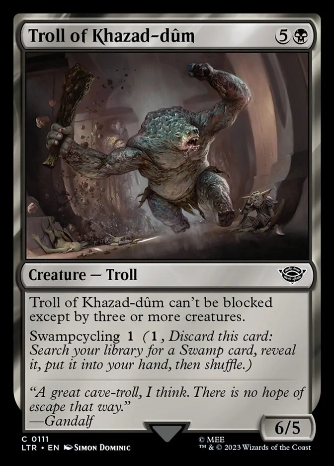 Troll of Khazad-dûm 「LTR/111」「EN」