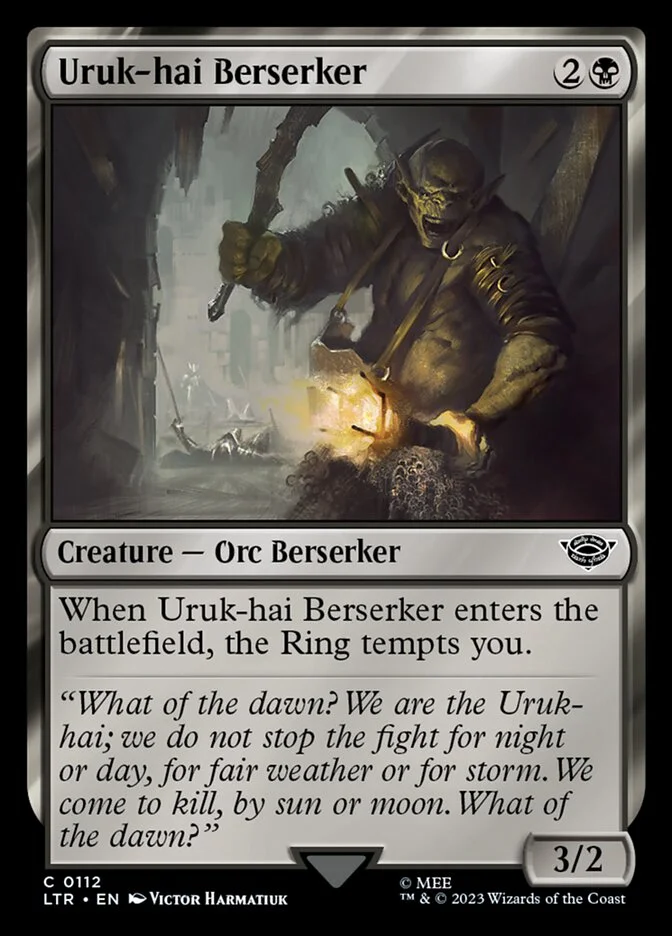 Uruk-hai Berserker 「LTR/112」「EN」