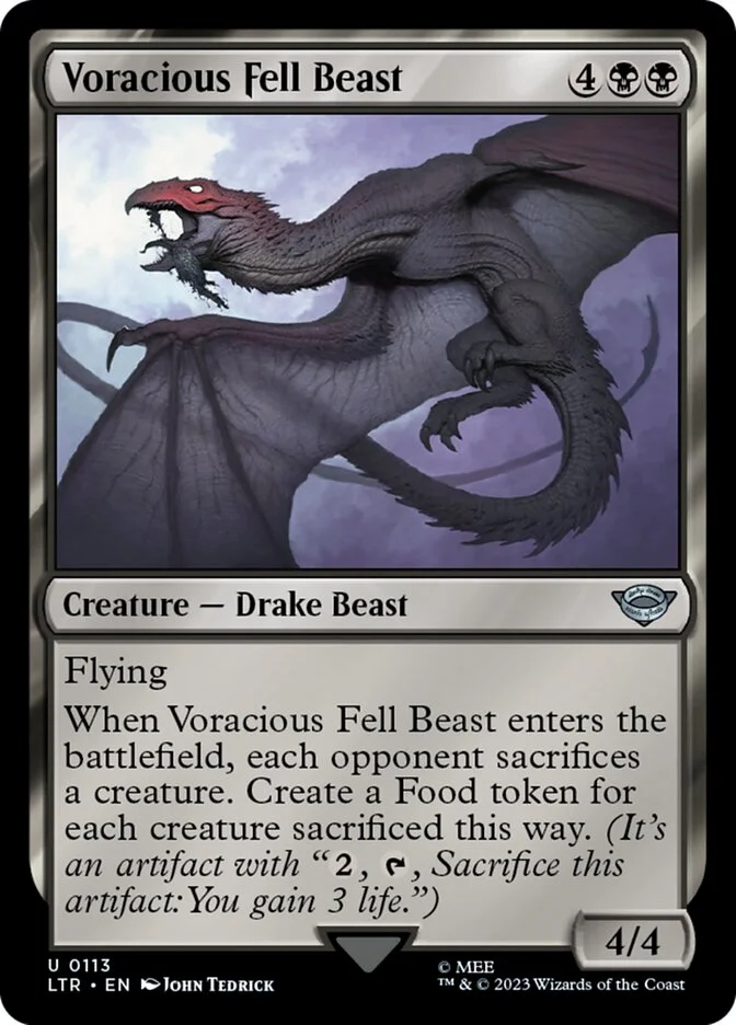 Voracious Fell Beast 「LTR/113」「EN」