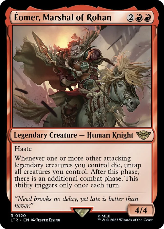 Éomer, Marshal of Rohan 「LTR/120」「EN」