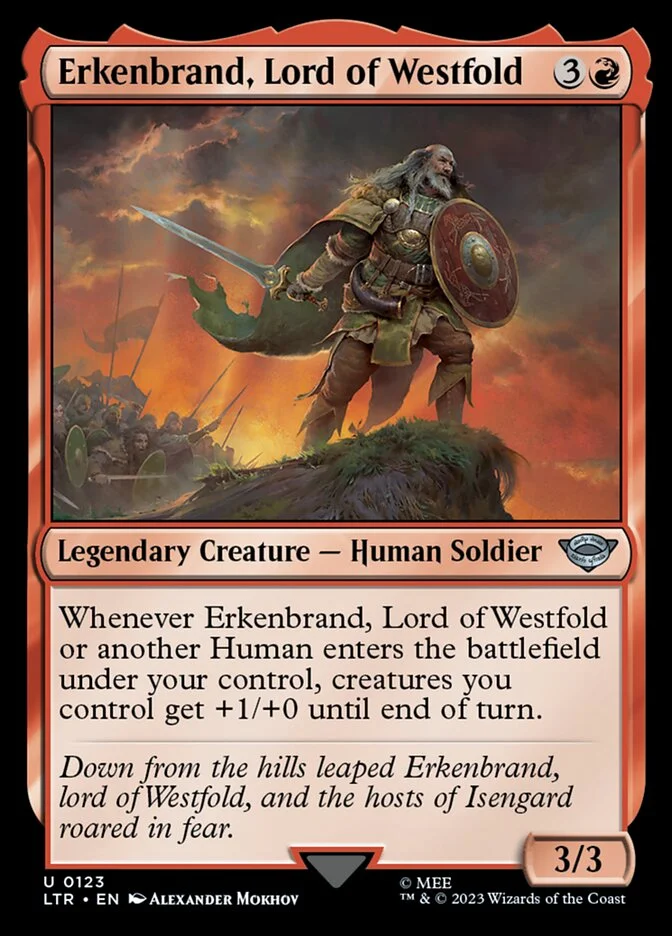 Erkenbrand, Lord of Westfold 「LTR/123」「EN」