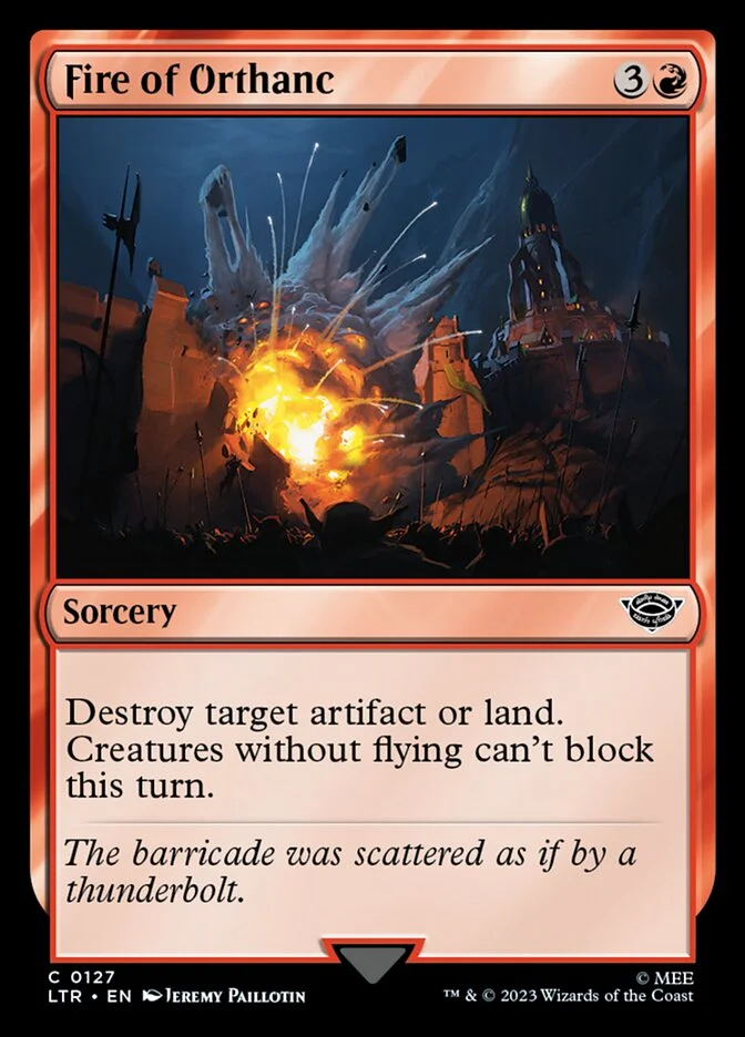 Fire of Orthanc 「LTR/127」「EN」