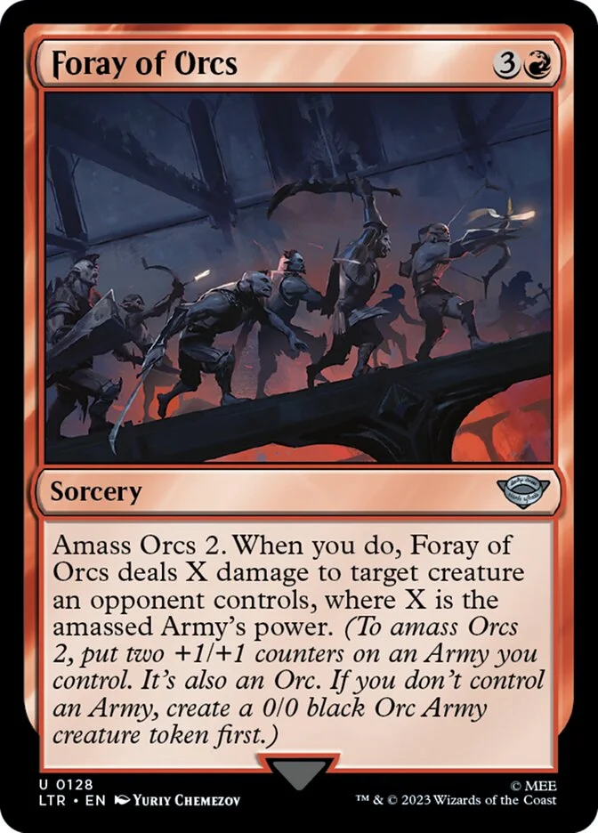 Foray of Orcs 「LTR/128」「EN」