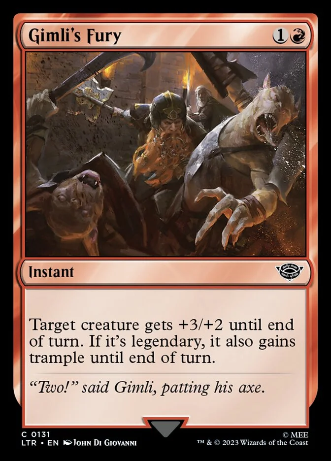 Gimli's Fury 「LTR/131」「EN」